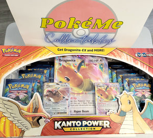 Pokémon Evolutions Kanto Power Collection Box - Featuring Dragonite EX - NEW - See Pics